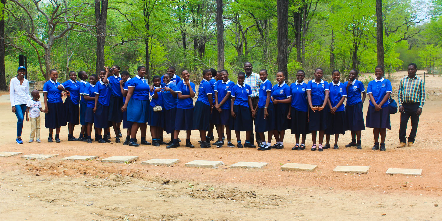 WILDLIFE CLUB GROUP PHOTO AT LIWONDE ENVIRONMENTAL EDUCATION CENTRE